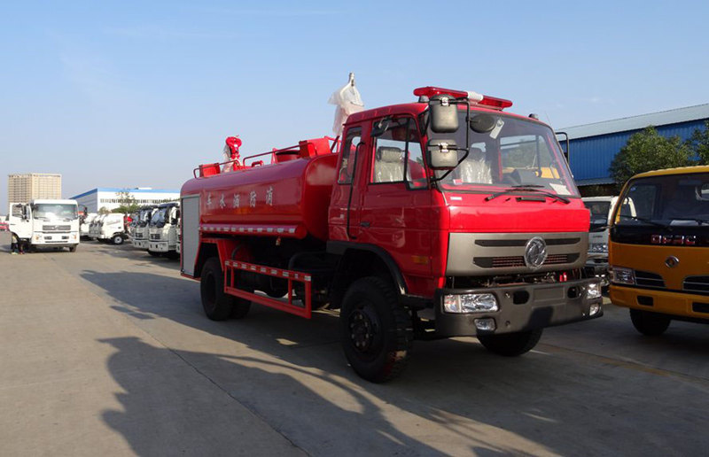 東風145消防灑水車10噸 出口專用車